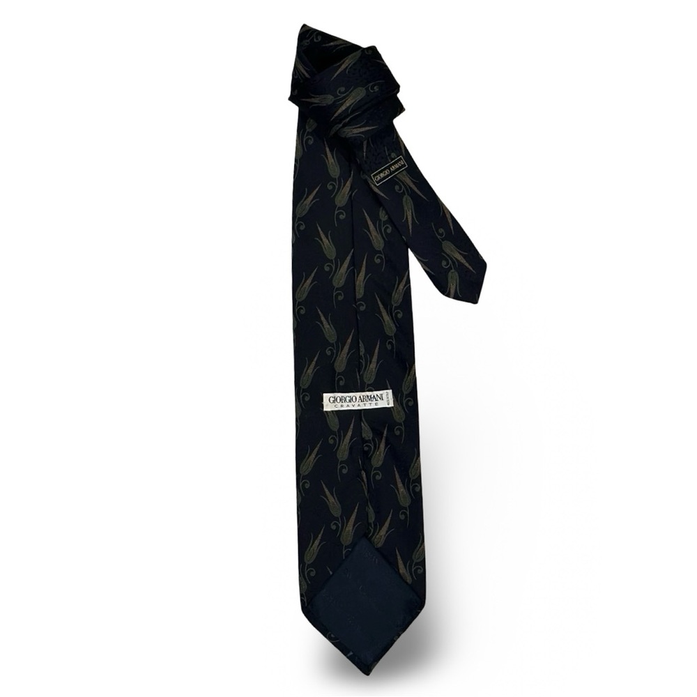 Rare Giorgio Armani unique print Silk Tie - vintage - made in Italy